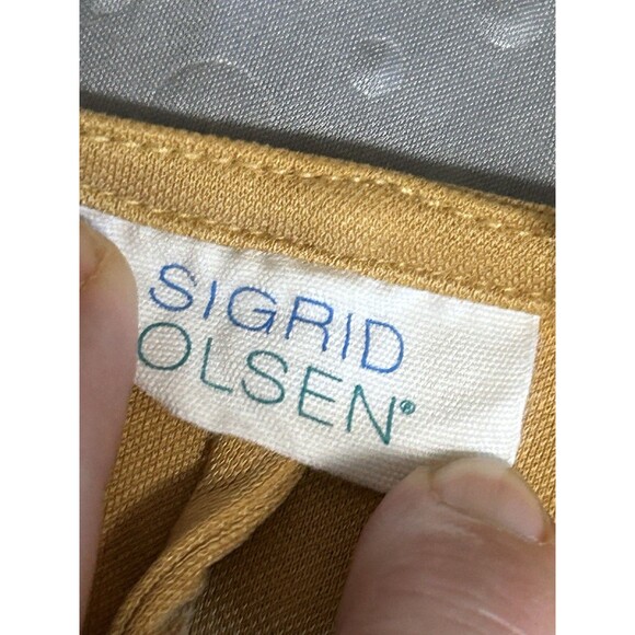 Sigrid Olsen  Pull-Over Dress Size Large Minimalist, Butter, Soft Lagenlook Hip - Picture 5 of 7